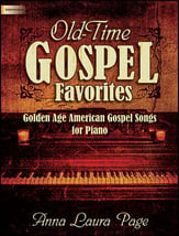 Old-Time Gospel Favorites piano sheet music cover